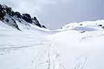 Sur le glacier d'Argentire
