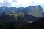 Roc d'Arguille, Pravouta, les Lances de Mallissard, le col de Bellefont et la dent de Crolles