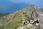 Descente vers le Petit Arc