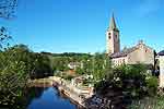 Le charmant village de Fraisse sur Agout